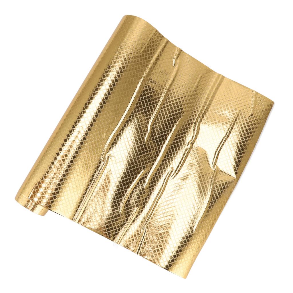 Kitchen Aluminum Foil Stickers Oil Proof Waterproof PVC Self Adhesive Kitchen Backsplash Wallpaper for Kitchen Cabinet