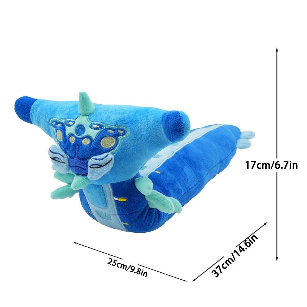 New Anime Subnautica 2 Crabsquid Plush Oculus Sea Creature Reefback Plush Game Peripheral Death Leviathan Plushie Doll Toy Gift
