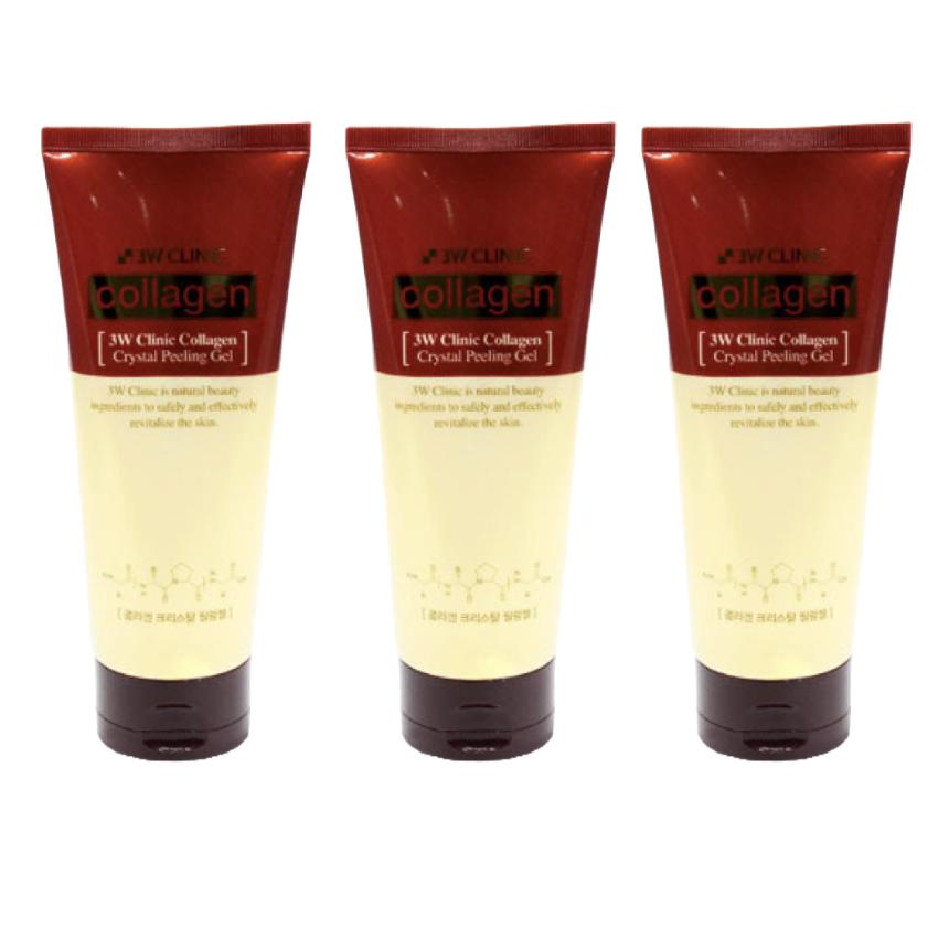 3w Clinic Collagen Crystal Peeling Gel 180ml