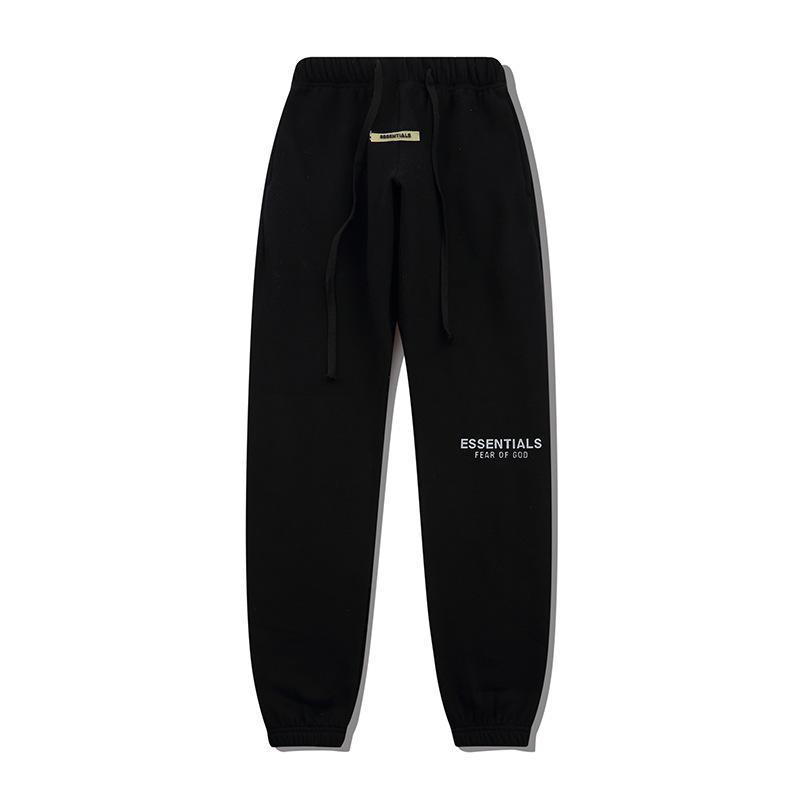 Zweizeiliges Essentials Kapuzensweatshirt mit trendigem Logo für Damen und Herren
