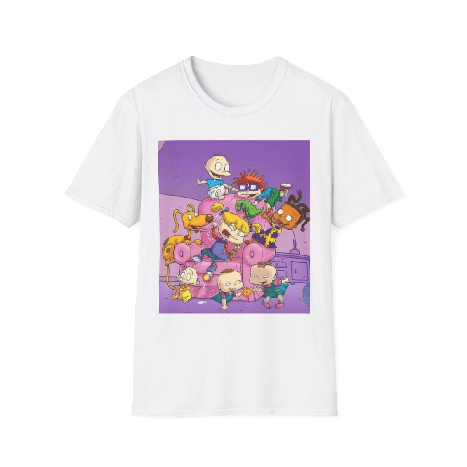 Retro Cartoon Character T-shirt XL