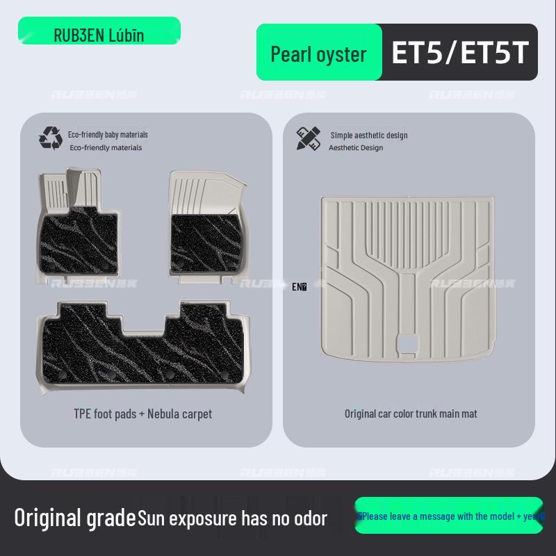 Nio ES8/ET5-ET5T TPE Custom Floor Mats for Interior Enhancement