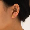 Starfish Pearl and Stainless Steel Earrings Set: Luxury Titanium Steel Earrings for Women