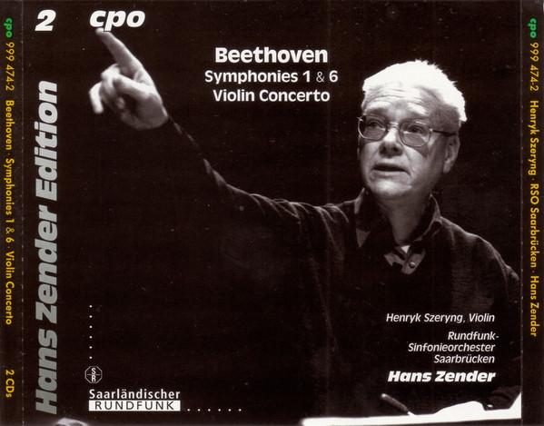 

CD BEETHOVEN - Beethoven: Symphonies 1 & 6 9994742 cpo 1997 Europe Classical Used