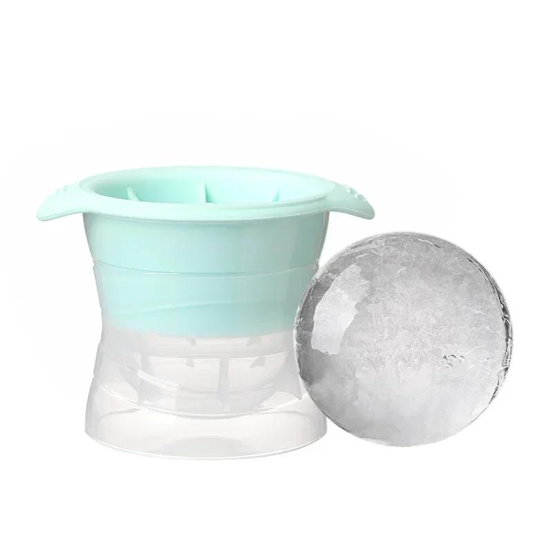 Big Size Ball Mold Round Ice Cube Maker Silicone Ice Mold Whiskey Ice Tray