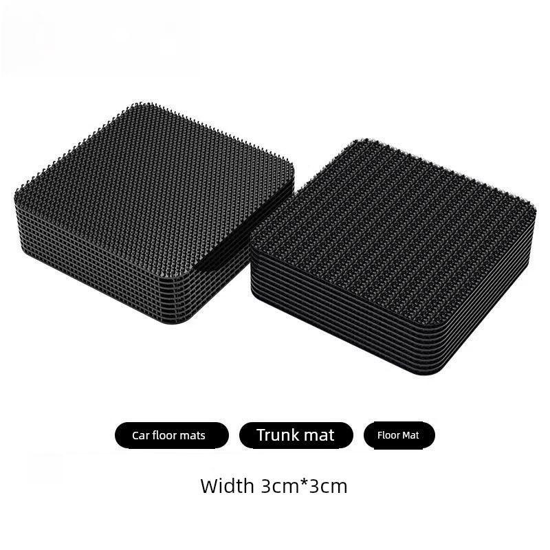 Car Foot Mat Invisible Magic Tape Handy Gadget Buckle Non Slip High Temperature Resistant Double-Sided Adhesive Velcro Car Adhesive Patch