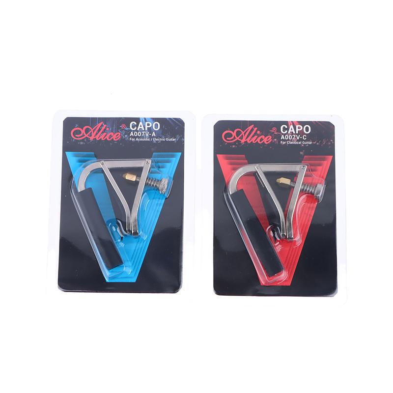 Metal Guitar Capo Clip Tuning Clamp For Acoustic Classical Electric Guitar Ukulele Universal Capo Quick Change Clip