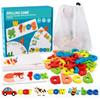 Preschool See And Spell Learning Educational Toys For 3-8 Kids, Matching Letter Game Words For Kindergarten Girls Boys Gift
