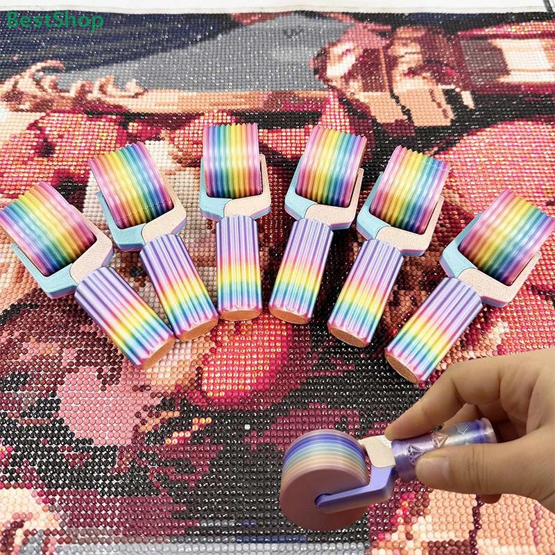3D tištěný nástroj na malování diamantů Váleček - Váleček na malování diamantů s odnímatelným hladkým válečkem