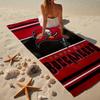 Tampa Bay Buccaneers Helmet Microfiber Beach Towel, Lightweight And Quick-Dry, for Summer Travel, Beach Essential, Swimming Pool
