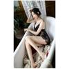 Fun Underwear Suspender Lace Nightdress Steel Tray Gathers Chest Pad Hot Transparent Passion Temptation Pajamas Women Wholesale