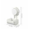 Suction Cup Makeup Sponge Storage Rack Hanging Organizer for Cosmetics Brushes Jewelry Hair Accessories Home Bathroom Kitchen