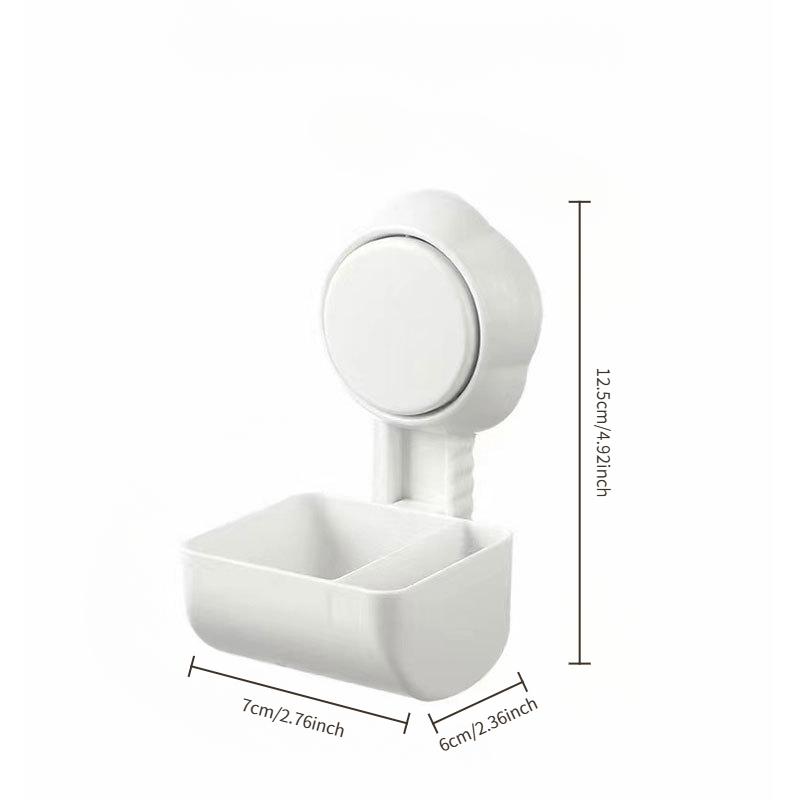 Suction Cup Makeup Sponge Storage Rack Hanging Organizer for Cosmetics Brushes Jewelry Hair Accessories Home Bathroom Kitchen