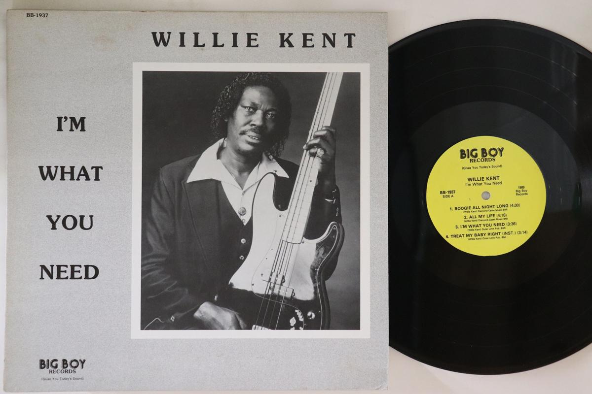 

LP Record WILLIE KENT - I m What You Need BB1937 BIG BOY 1989 US Blues Used