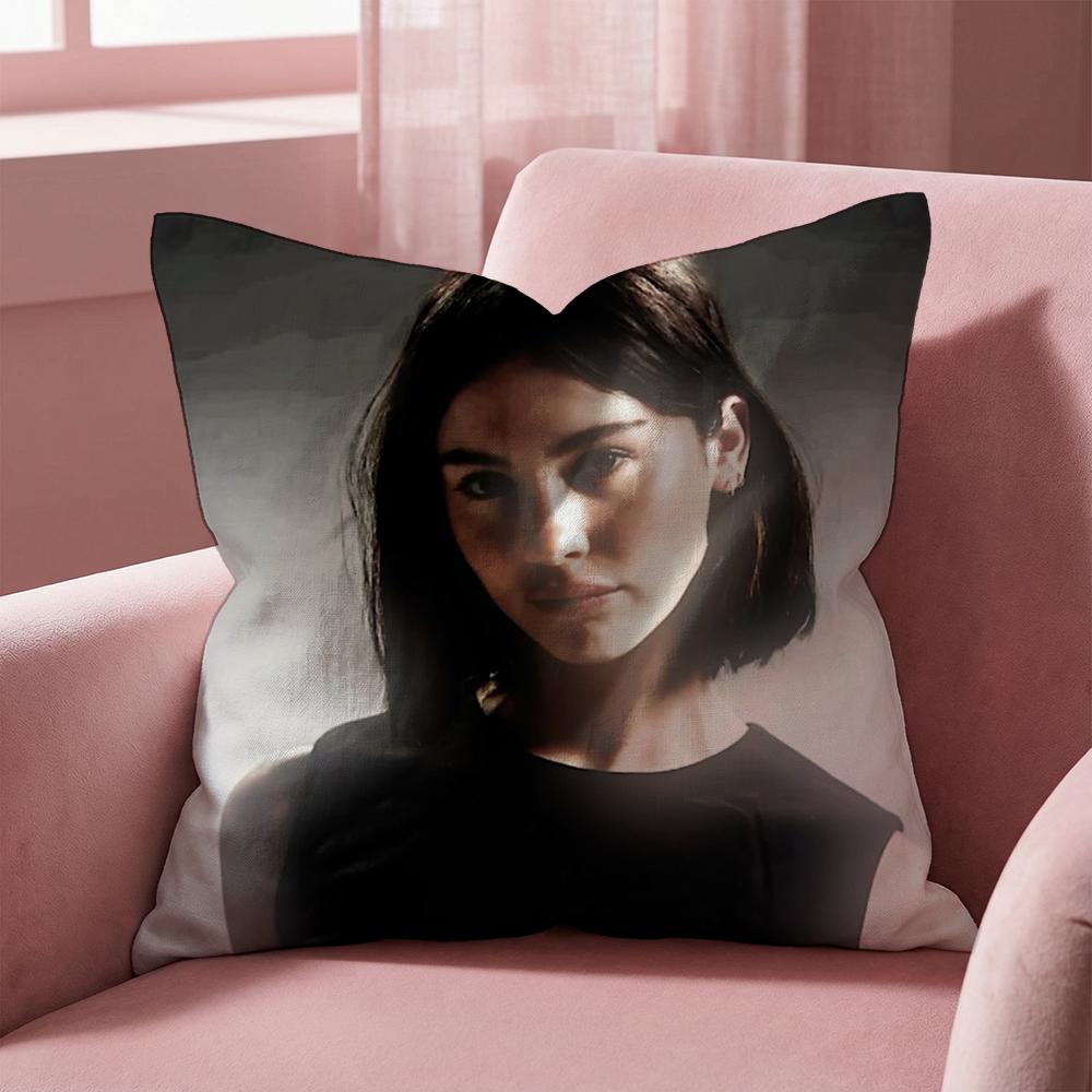 Singer G-Gracie Abrams Cushion Cover Multi-Scene Pillow Cover for Home & Car - Reversible, Soft & Durable for Daily Use