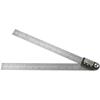 AIMOONSA Stainless Steel Electronic Protractor 0-300 Mm – 2-in-1 Digital Protractor Ruler, LCD Screen