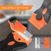 ShuaWdk Plastic Scraper, Mini Scraper Set, Sticker Remover, Double-Head Scraper, Cleaning Tool for Windows, Bathrooms, and Kitchens, Spatula, Sticky R