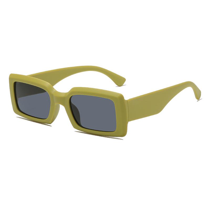 4 Pairs Vintage Square Sunglasses Women Fashion Trendy Brand Design Anti UV Sun Glasses Outdoor Casual Shades