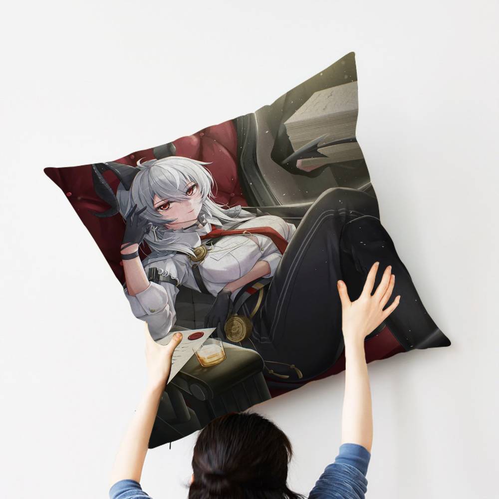 Zani Game W-Wuthering Waves Pillow Cushion Cover Pillowcase Living Room Sofa Home Decor Customized