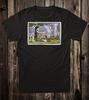 Vintage Style Goth Tee T Shirt Occult Victorian Art Graveyard Skeletons