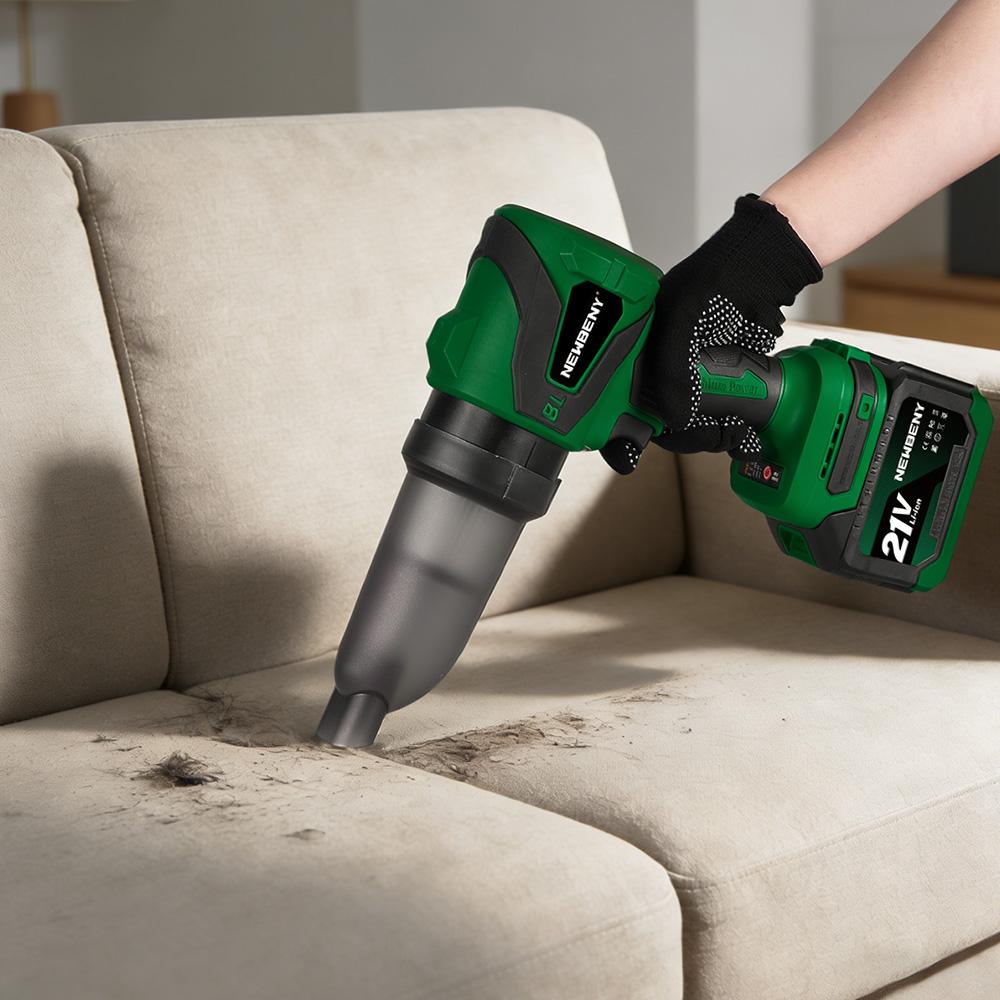 Newbeny 2IN1 Brushless Electric Turbo Blower Jet Fan 650M/S 3000W Violent Car Dryer Snow Dust Blowing Tool For Makita Battery