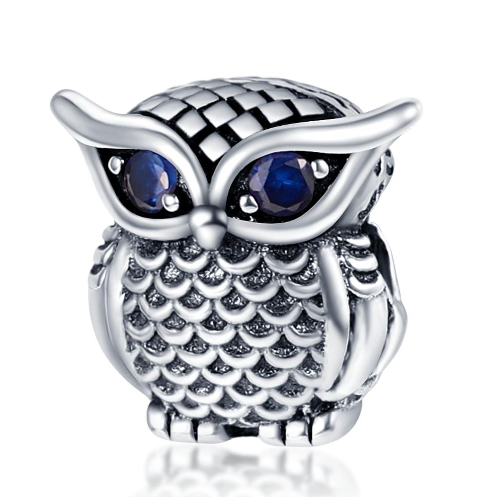 925 Silver Learned Little Animals Series Charms Pendants For Necklace Original Bracelet DIY Birthday Women's Fine Gifts