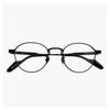 Yohji Yamamoto Glasses Made In Japan 3 C03 49mm Yohji Yamamoto Glasses Boston Type Beta Titanium Black Black Frame Made In Sabae Dummy Lens Shipping