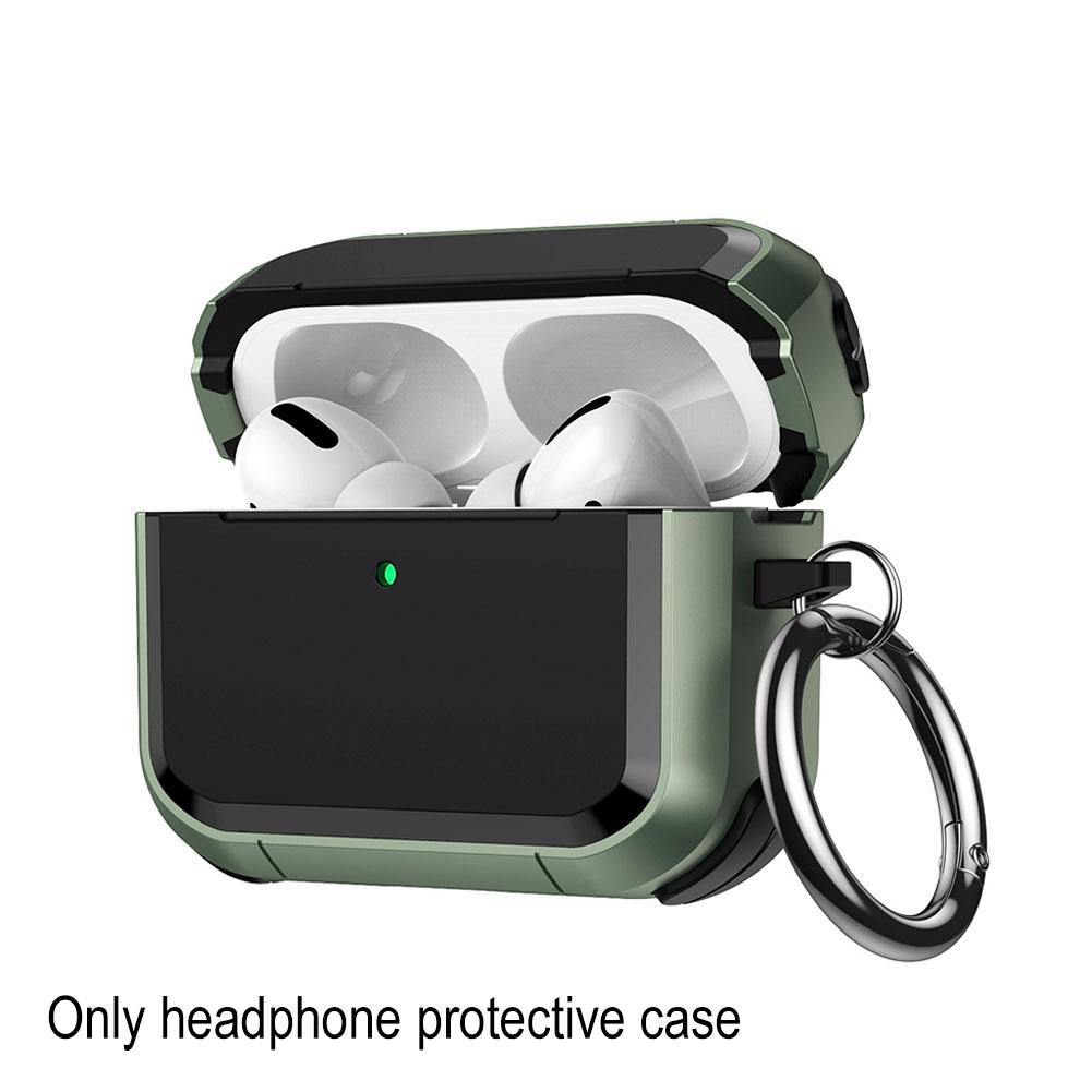 Compatible with AirPods Case Cover, Antislip Shockproof Full Protective Case Cover with Keychain for Airpods Pro 3rd Generation