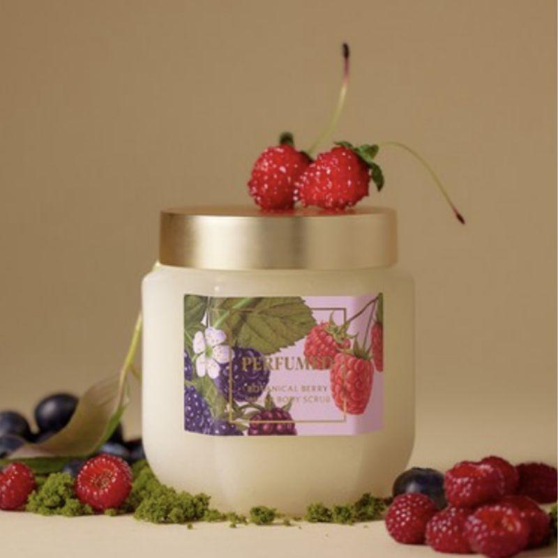 PLU Perfumed Sugar Body Scrub – Botanical Berry 500g