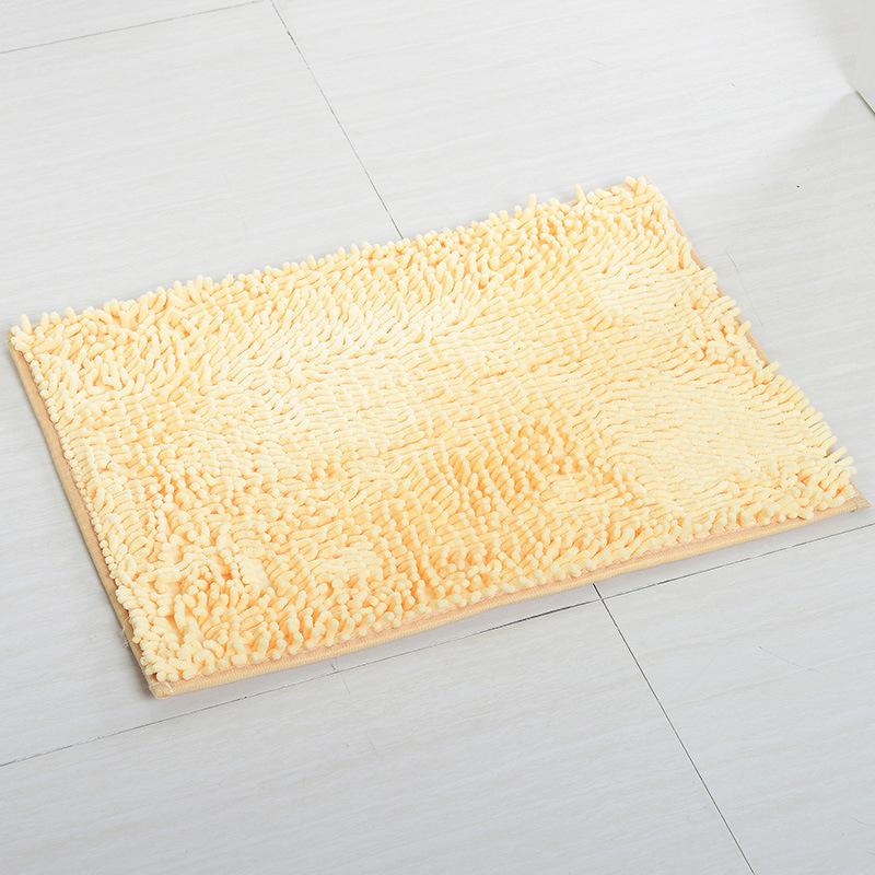 Chenille Entry Mat Bathroom Bathroom Toilet Toilet Absorbent Door Mat Foyer Entry Foot Non-slip Mat