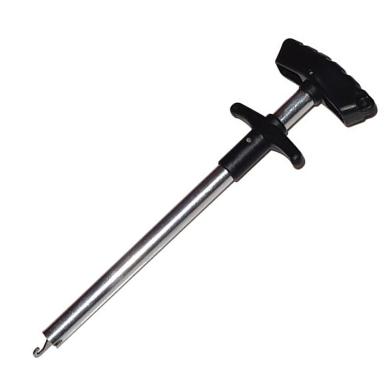 

Efficient Fish Hook Removers Tool Aluminum Tube Designs for Quick and Safety Hook Removal Beginner Fishing Accessories серебряный