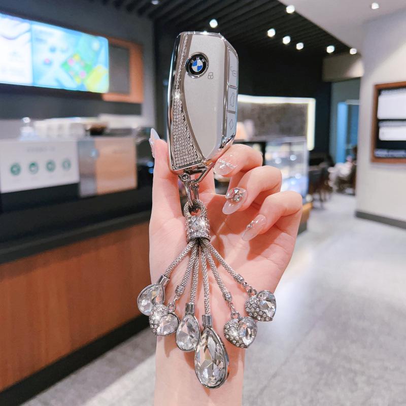 BMW 5 Series 530Li/X5 Key Case: Premium Full Wrap with X3/325Li Buckle