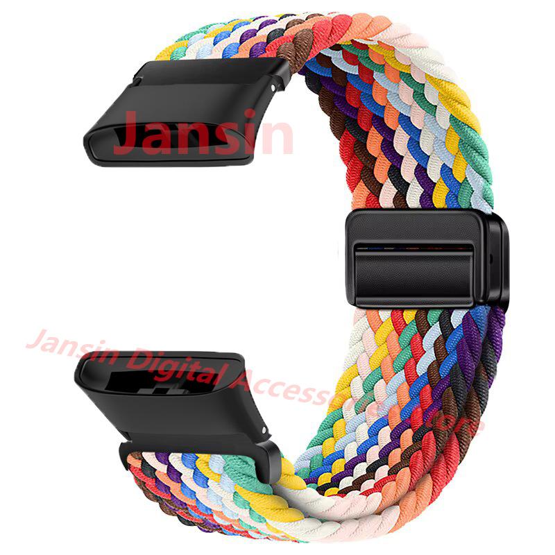 Correa de Nailon Para Redmi Watch 3 Correa Tejida Bucle Pulsera Magnética Para Xiaomi Redmi Watch 3 Correa Deportiva Reemplazable