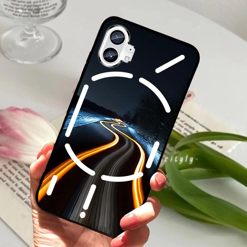 Hülle Für Nothing Phone 1 Hülle Stoßfest Schwarzer Bumper Rückseite Handyhülle Für Nothing Phone 2 Eins zwei Hülle Funda Nothingphone2