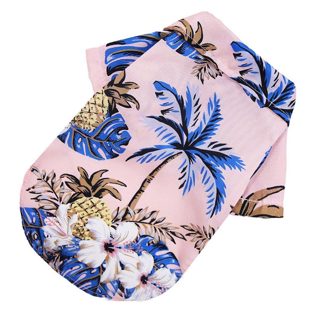 Pet Clothes Print Clothes Dog  Clothes Suit  Pet Blouse Small And Medium Dogs
