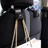 2Pcs Car Seat Back Hooks Storage Hanger Auto Accessories For Opel Astra Grandland Corsa Mokka Frontera Insignia Zafira Vivaro