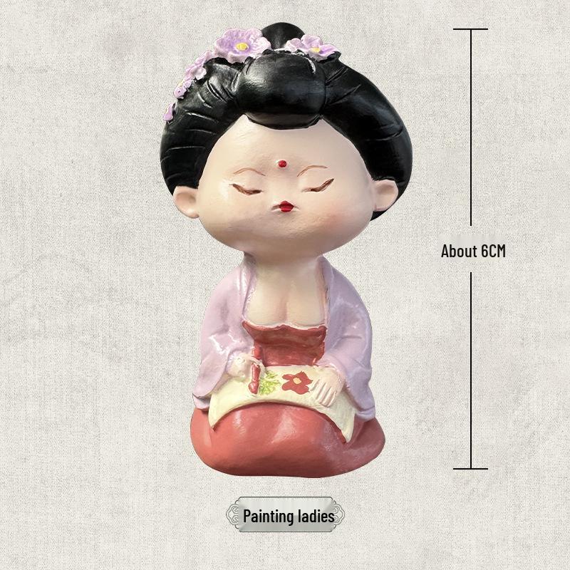 2024 Xi'an Lady Cultural Fridge Magnet – Chinese Style Travel Souvenir