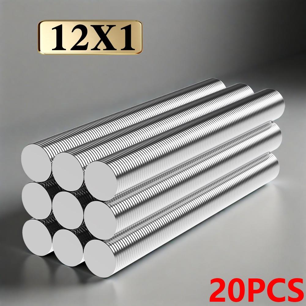 12x1mm Imans Refrigerator Magnets for DIY Office Whiteboard Workshop Suitable Tools Home Workplace
