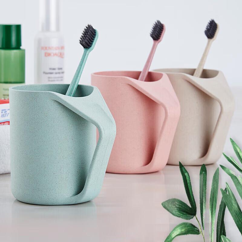 Wheat Straw Toothbrush & Mouthwash Cups