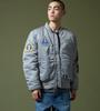 Alpha Industries NASA GEN2 US Spec New Silver Men's MA-1 TA0526-069