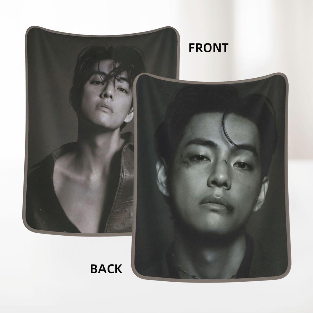 

[USED] BTS Blanket ELLE Taehyung V V