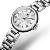 OLEVS Quartz Stainless White Women's Watch, Cute, Lightweight, Steel, Waterproof, Luminous, Gift,
