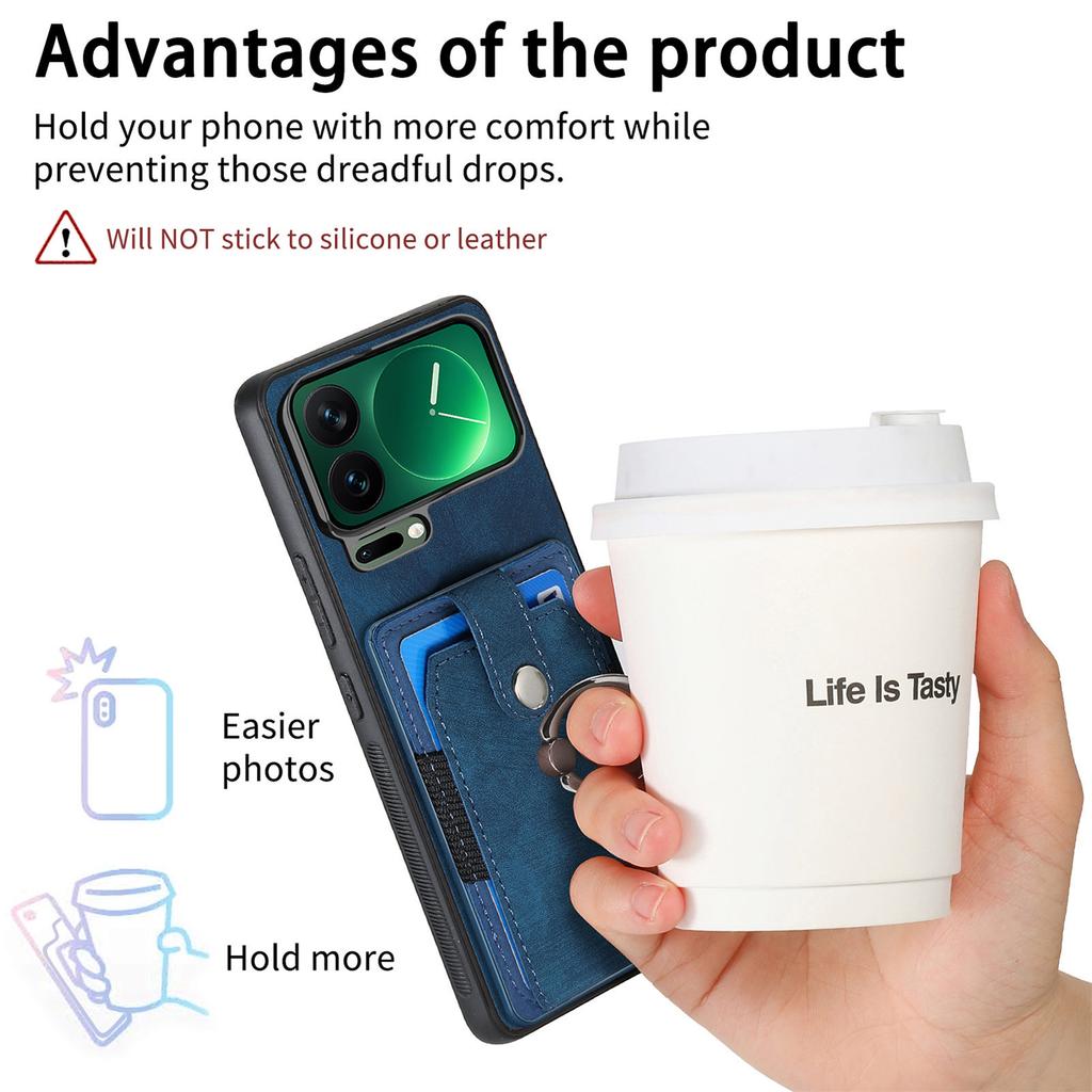 Pro iPad Pro 11 (2025)/(2024) Kožené pouzdro s potiskem, stojánek, obal na tablet se sloty na karty