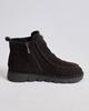 Winter Boots Allsy 76563 36 Chocolate Suede Wool