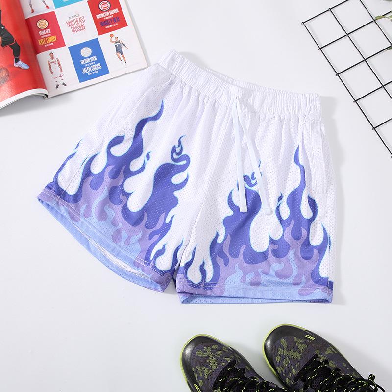 

Мужские дышащие сетчатые баскетбольные шорты - Модные и удобные для летних тренировок M