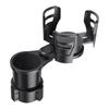 Dual Car Cup Holder & Organizer - Multi-Functional Interior Storage Rack