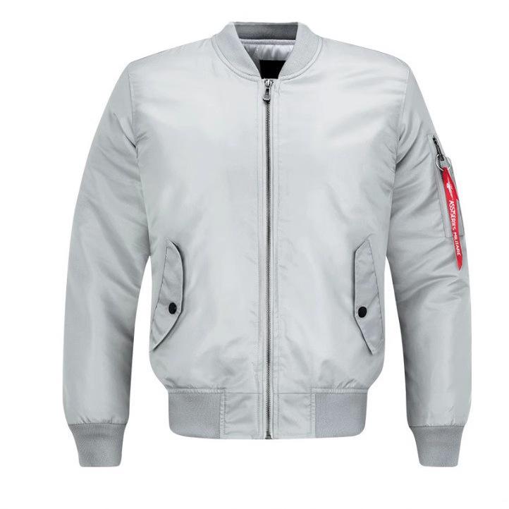 Men's Cross-Border Stand-up Collar Cotton MA01 Pilot Baseball Jacket, Plus Size, Autumn/Winter Casual Coat