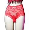 Large Size Sissy Pouch Panties Men'S Full Lace See Through Lingerie Underwear Sexy Gay Male Bullet Separation Briefs Nightwear