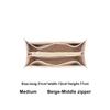 Large Capacity Tote Bag Organizer Makeup Storage Felt Insert Bag Organizer Custom Size Insert Bags for Toiletries Accessories