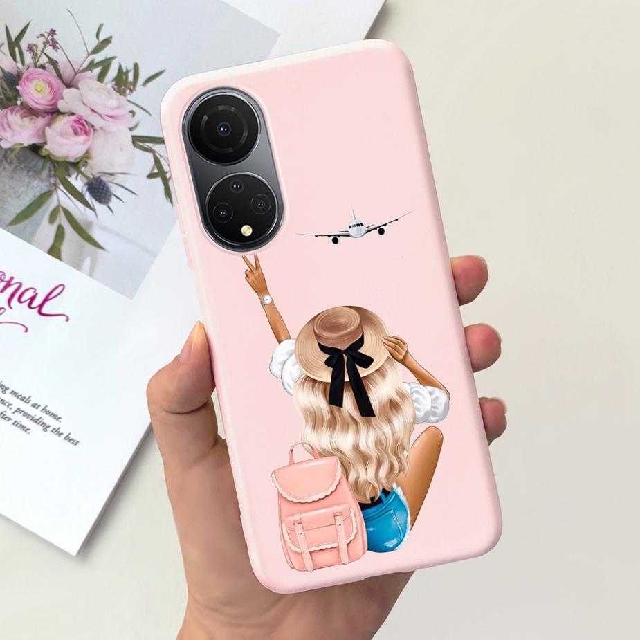 For Honor X7 X7a X7b Case Cute Astronsauts Cartoon Cover Soft TPU Phone Case For Honor X7a X 7 b HonorX7 HonorX7a HonorX7b Shell